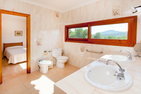 casa privada cuarto de baño ibiza